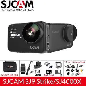 SJ9 Series SJ9 Strike SJ4000X GYRO Body Waterproof 4K Action Camera Live Streaming 2.4G Wifi Sports Video Camera