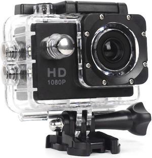 480P Motorcycle Dash Sports Action Video Camera Motorcycle Dvr Full Hd 30M Waterproof,Black