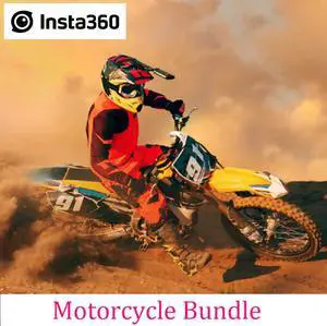 360 Motorcycle Bundle For ONE X / ONE R Action Camera Professional Sports Accessories