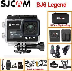 SJ6 Legend Gyro Action Helmet Sports DV Camera Waterproof 4K NTK96660 2.0" Touch Screen Sport Video DVR