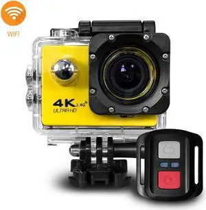 Sport Action Mini Ice Fish Camera Water Resistant WiFi Ultra HD Video Surveillance Underwater Swimming Remote Control