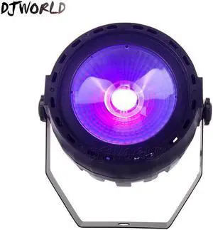 10pcs/lot Wireless Romote Control LED Par COB 30W RGB 3in1 or UV Light DMX 512 With Strobe Stage Light for DJ Party Disco lights