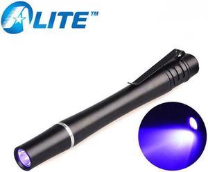 ultraviolet-flashlight led 365nm 380nm 395nm fluorescence detector cheap UV penlight Torch-light