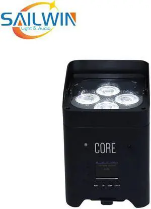 SALE 4X18W APP Mobile Freedoom Battery Operated Charging 6in1 RGABW UV LED Par Light Stage Par Projector LED UPLIGHT