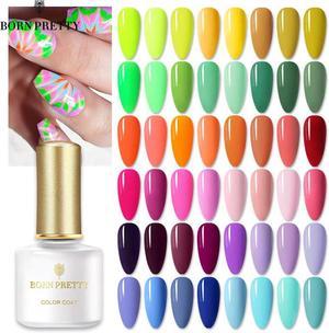 Gel Nail Polish Fluorescent Neon Effect Glow in UV Light UV LED Soak Off Gel Polish Superbright Nail Art Gel Varnish