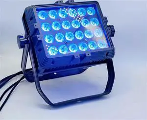 disco decoration wall wash light 24x18 w rgbwa uv 6in1 stage washer light wateproorf rgbwa uv wall LED washer