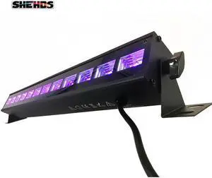LED Stage Light Bar 12x3W /9x3W/6x3W UV Color Led Wall Wash luz uv DMX Light Effect For Disco DJ KTV Club Homeuse