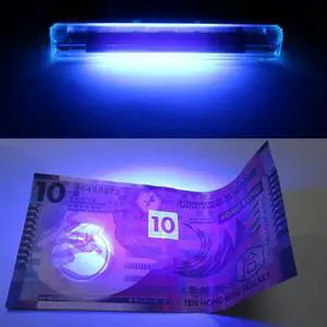 I Mini UV Flashlight Money Checking Handheld Torches LED Blacklight Portable Lamp Portable Lighting Ultraviolet Flashlight