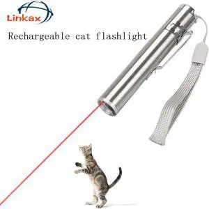 Rechargedable UV Laser Pointer Pen Light 3 In1 LED Light Show Funny Pet stick Cat laser Flashlight
