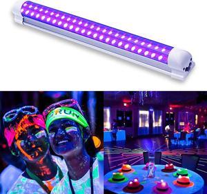 10W Disco light UV LED Blacklight Integrated Tube UV Curing Lamp LED Violet Light Tube for Blacklight Party Body Paint