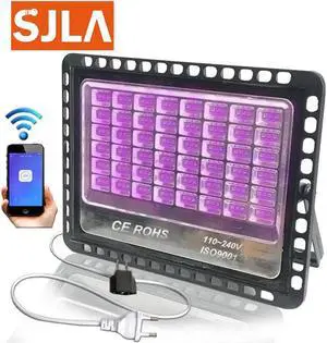 Disco Dj LED Stage Light Effect UV Lamp Ultraviolet Black Par Laser Party KTV Christmas Halloween Spotlight Smoke Machine Bulb