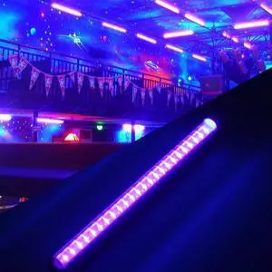 Black Light,5W Ultra Violet LED Flood Light,Blacklights for DJ Disco Night Clubs, Light Glow Bar,Blacklight Dance