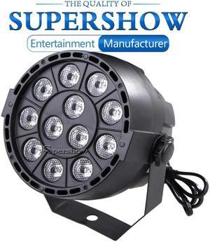 12*3W LED UV Plastic Par Light Professional DMX Interface Remote Control Light for Disco Nightclub Party Show Equipment