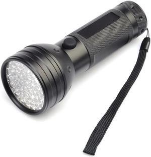 51 LED Multifunction Flashlight UV Torch Portable Light Ultraviolet Pet Urine Stain Detector for Outdoor Camping Emergency