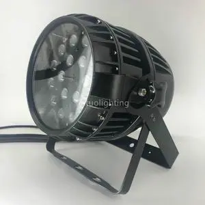 12pcs Super bright zoom led par 18x18w outdoor stage dj light rgbwa uv 6in1 multi color led zoom par dmx lighting