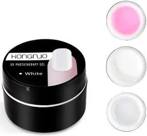 1pc 20g UV Phototherapy Gel Soak Off Strong UV Builder Gel Extension Nail Polish Manicure LED Lamp Manicure Hybrid Art Tool