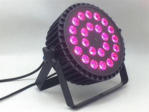 Lamp 24x18W RGBWA UV 6in1 Par LED Par LED Flat Par Spotlight Lighting For Party KTV Disco Light