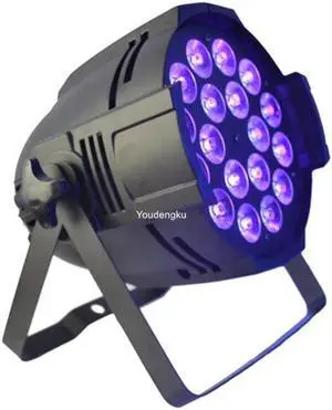 16pcs/lot led stage par fixtures 18x18w rgbwa+uv 6 in 1 led par light showtec led par