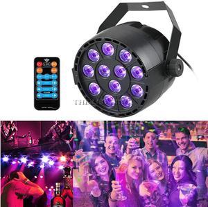36W UV Led Stage Light Black Light Par Light Ultraviolet Led Spotligh Lamp With DMX512 for Disco DJ Club Show Party Decoration