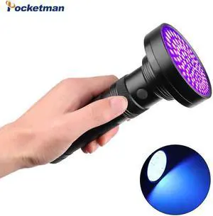 UV Flashlight Black light UV Lights 100 395nm torch LED  Pet Urine Detector For Dog/Cat Urine Portable Light