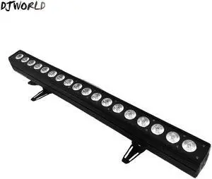 4pcs/lot LED Wash Wall 18x18W RGBWA+UV 6in1 Lighting Floodlight Bright Running Horse Point Control For Dj TV Studio Church Light