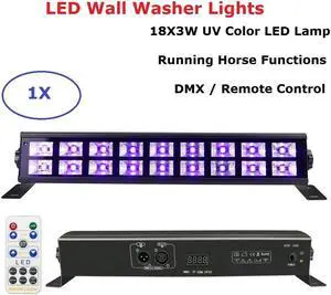 18 LED Disco UV Violet Black Lights DJ 30W Par Lamp UV For Party Nightclub Bar Lamp Laser Stage Wall Washer Spot Light Backlight