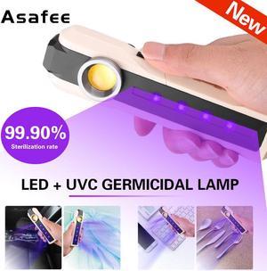 UV UVC LED Work Lamp 270-280nm Disinfection Germicidal Sterilizer Light Flashlight Ultraviolet Light UVC Work Light