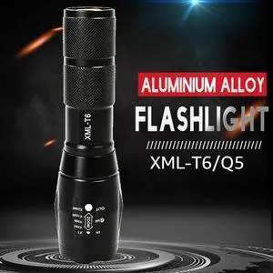 Flashlight XML-T6 Tactical Flashlight Q5 Mini Torch Waterproof  pocket Flashlight Outdoor Lighting UV Flashlight Scorpion