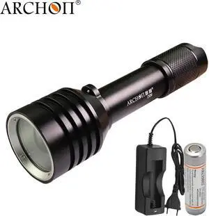 Diving Flashlight  D12U Diving Video Light Professional Red Blue UV Fill light 1200LM Underwater Light Waterproof Torch