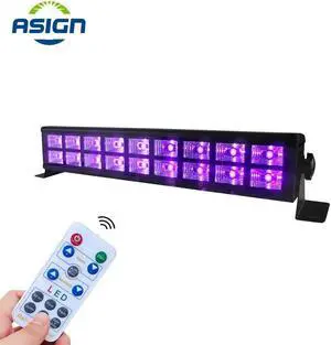 Disco UV Violet Black Lights DMX512 DJ Party Stage Lamp For Christmas Bar Lamp Laser Stage Wall Washer Spot Light Backlight