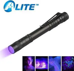 800LM Mini CREE XPE-R3 Pen Light Cold white lights LED UV 365 NM Pocket Tactical UV Flashlight 395 NM Torch Laser pointer