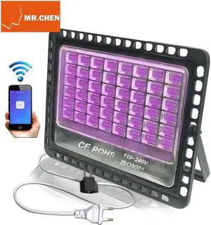 Dj LED Stage Light Bulb Effect UV Lamp 90~240V Ultraviolet Black Par Laser Party KTV Christmas Halloween Flood Flashlight