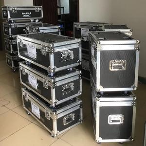 STOCK 9*18W 6in1 RGBAW UV Battery Powered Stage LED PAR LIGHT FLYCASE 6IN1 CHARING FLIGHT CASE 230W 7R BEAM FLYCASE