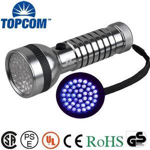 41 LED Professional UV Inspection Flashlight 380nm Ultraviolet Spectrum 380nm and 395nm Super Bright