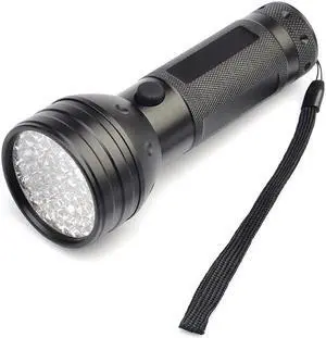 51 LED UV Torch Light 395nm Multifunction Ultraviolet Flashlight Pet Urine Stain Detector for Scorpions Inspection