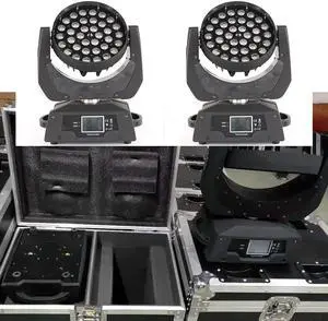 case led zoom wash 36x12w rgbw 4in1 moving head light 36x18w rgbwa uv 6in1 moving stage light