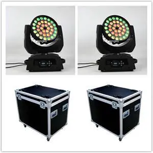10pcs with flycase Stage show led dmx decoder wash moving head rgbwa uv 6in1 zoom movinghead led light