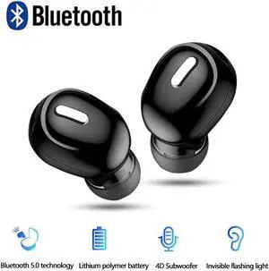 X9 Wireless Bluetooth Earphone Headphones Sport Gaming Headset with Mic Handsfree Stereo Earbuds For  all phones 5.0