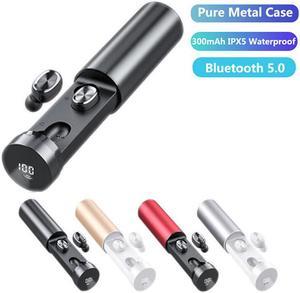 Bluetooth Earphone Wireless 8D HIFI Sport headsets MIC Earbuds In-ear Stereo Music Gaming Headset With 300mAH Charging Case