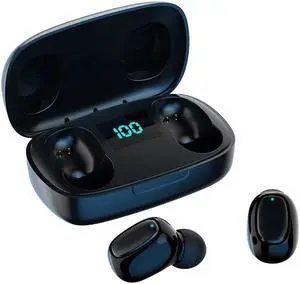Earphone Wireless Earbuds TWS Bass Stereo Headphone Sport terproof Gaming Headsets Fingerprint Touch With Microphone