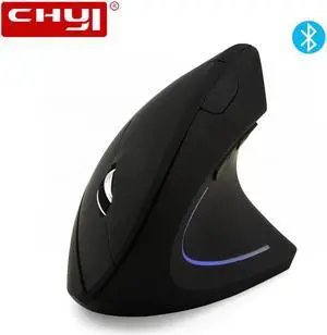 Ergonomic Vertical Bluetooth Mouse Wireless Optical Mause 800/1200/1600DPI Adjustable 6D Gaming Mice With LED For Laptop PC