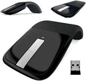 2.4G Bluetooth Folding Mouse For Microsoft Arc Touch 2 Generation Folding Portable Wireless Mouse Gamer Laptop Accessories