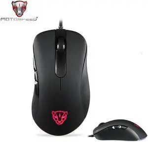 V100 Gaming Mouse Wired USB 3D Professional Mouse Gamer RGB Light Esport Game PC Mause 6200DPI For Video Game Computer