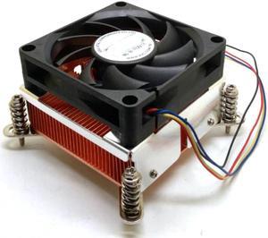 Heatsink Fan Cooler Copper Base 4 Pin PWM 2011 cooler 2U 2 Ball  Cooler Fan  PC Computer  Heatsink Fan For Intel