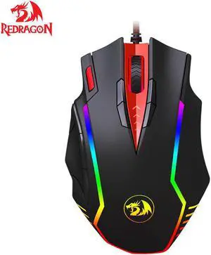 M902 12400 DPI High-Precision Programmable Laser Gaming Mouse 13 Programmable Buttons ergonomic design for Mice gamer