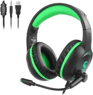7.1 Gaming Headset Headphones with Microphone for PC Computer for Xbox One Professional Gamer Earphone Surround Sound RGB Light