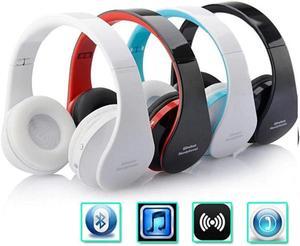 Earphone Wireless Headphone 3.5mm Jack For Phone Gaming Headset With Microphone Stereo Audio MP3 Wireless Headphones