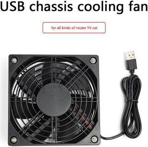 5V USB Computer Case Chassis Cooling Fan Wireless Router Set-top Box Silent Mute Radiator Cooler for all kinds of router TV PC