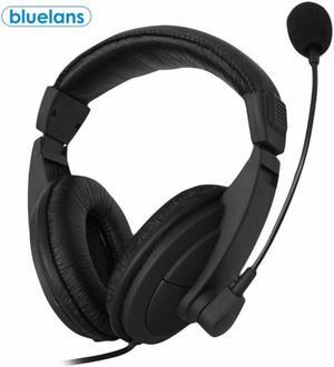 Universal 3.5mm Jack Over-Ear Business Computer Headset Headphone with Mic Gaming Earphone For PUBG CSGO PS4 For PC Laptop