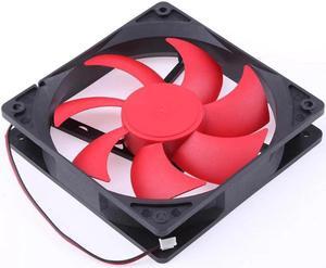 CPU Cool Cooling Fan Cooler 12cm 120mm DC 12V 2Pin For PC Chassis Radiating